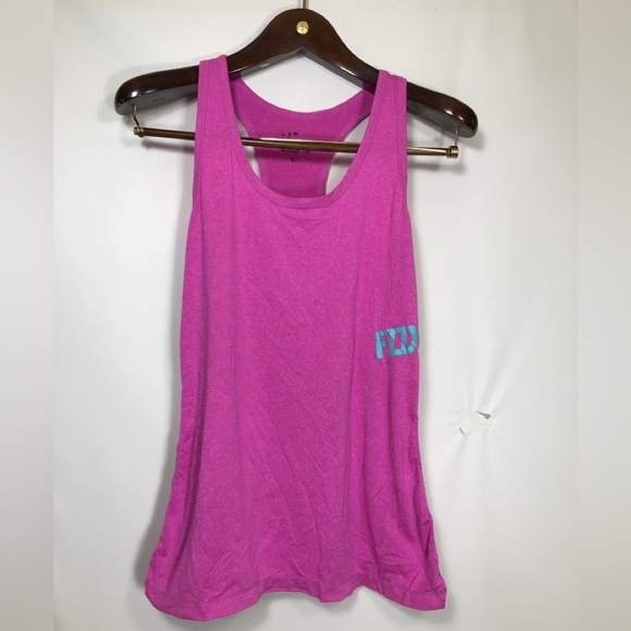 Fox Tops - Fox Racing Tank Top Womens Large Pink Sleeveless Shirt Pullover